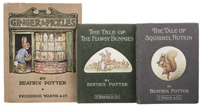 Lot 622 - Potter (Beatrix). The Tale of The Flopsy Bunnies, 1st edition, London: Frederick Warne and Co, 1909