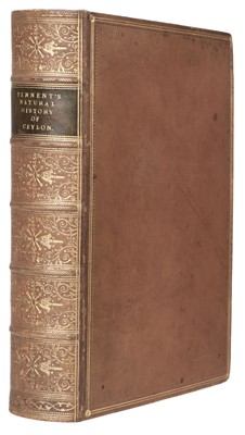 Lot 71 - Tennent (Sir James Emerson). Sketches of the Natural History of Ceylon..., 1861..., and others
