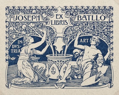 Lot 427 - Triadó (Josep, 1870-1929). A collection of 140 ex-libris by Josep Triadó...