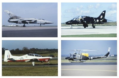 Lot 339 - Aircraft Slides (RAF). A collection of approximately 3,500 original 35 mm colour slides