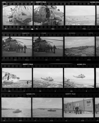 Lot 358 - Aviation Negatives, Falklands. A collection of over 800, 35 mm negatives