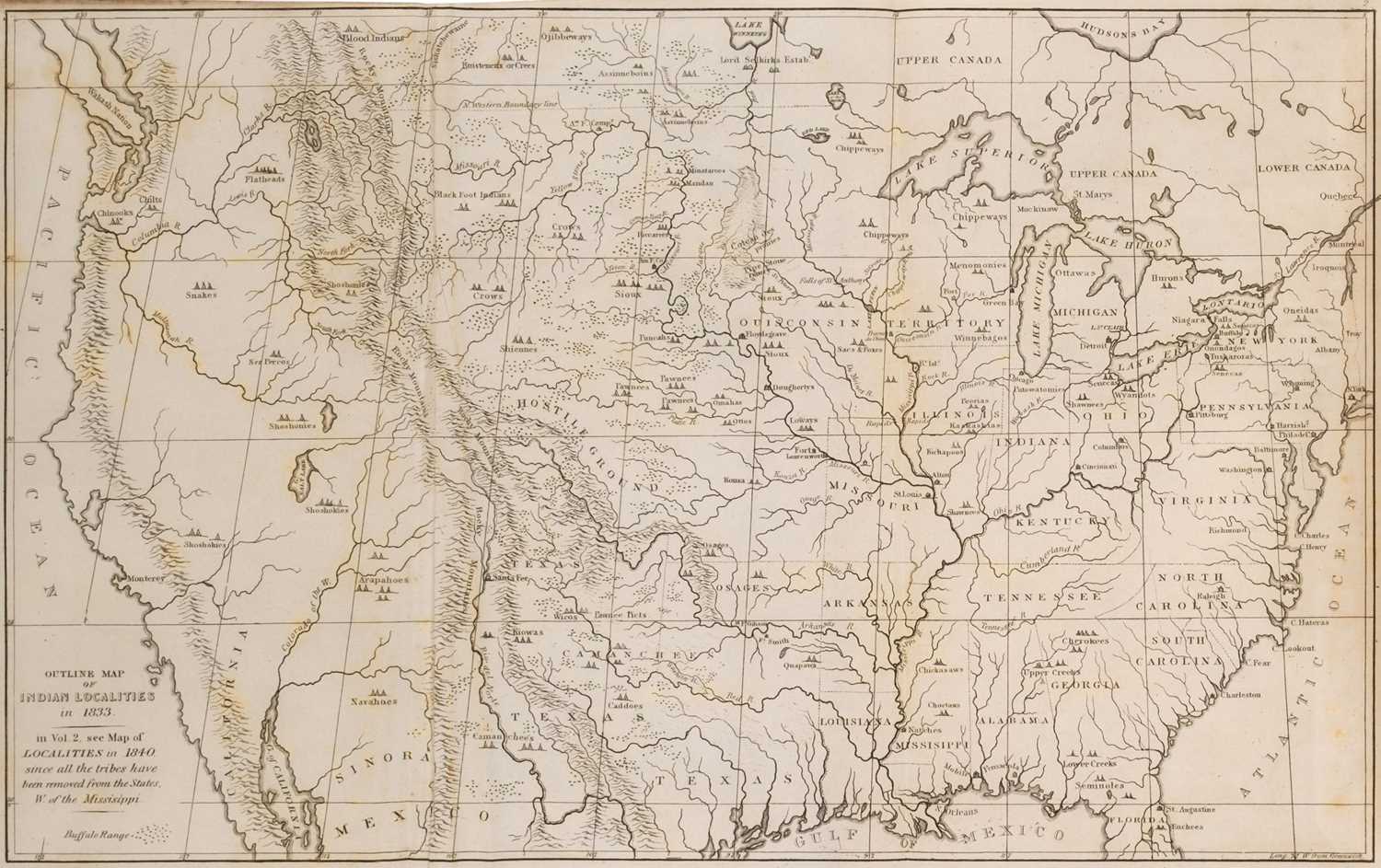 Lot 16 - Catlin (George). Illustrations... of the North American Indians, 7th edition, 1848