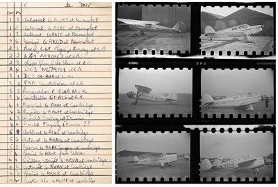 Lot 313 - Aircraft negatives. A collection of approximately 4,000 35mm black and white negatives