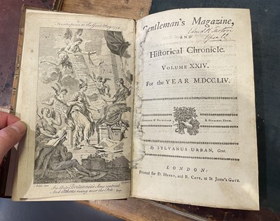 Lot 29 - Gentlemen's Magazine and Historical Chronicle, by Sylvanus Urban, 11 volumes