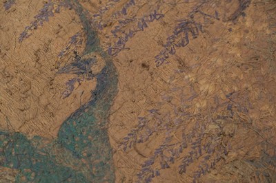 Lot 499 - Chinese. A 19th century embroidered panel