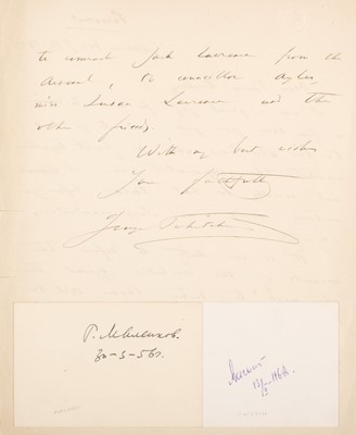 Lot 340 - Chicherin (Georgy Vasilyevich, 1872-1936), Russian Marxist..., Autograph Letter Signed