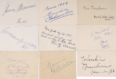 Lot 333 - Berlin (Irving, 1888-1989), American composer and lyricist. Signed vintage sheet music...