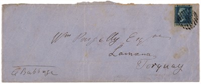 Lot 299 - Babbage (Charles, 1791-1871), English mathematician and computer pioneer. Autograph envelope signed