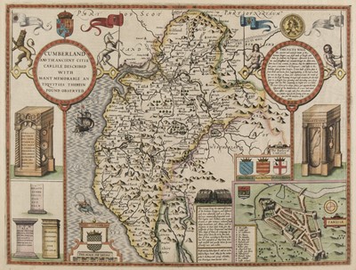 Lot 161 - Cumberland. Speed (John), Cumberland and the Ancient Citie Carlile Described..., [1616]