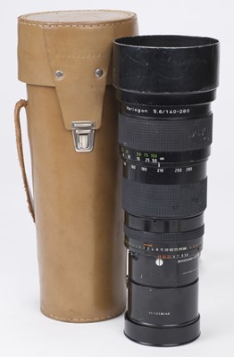 Lot 305 - Camera Lens. Hasselblad Schnieder-Kreuznach Variogon 5.6/140-280 camera lens