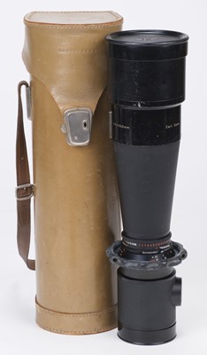 Lot 304 - Camera Lens. Hasselblad Carl Zeiss f=500mm 1:8 Nr 424188 Tele-Tessar black V mount lens