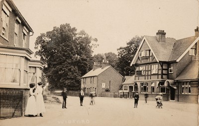 Lot 204 - Hertfordshire postcards. A collection of 41 postcards of Hertfordshire, all pre-1920