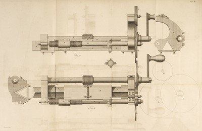 Lot 369 - Ramsden (Jesse). Description of an Engine for Dividing Mathematical Instruments, 1st ed, 1777