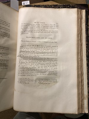 Lot 19 - (Choiseul-Gouffier, Marie). Voyage Pittoresque de la Grece, 2 vols, 1st edition, 1782-1822