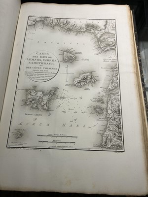 Lot 19 - (Choiseul-Gouffier, Marie). Voyage Pittoresque de la Grece, 2 vols, 1st edition, 1782-1822