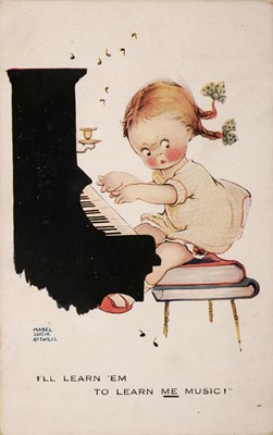 Lot 190 - Children postcards. A group of 55 postcards of children, pre-1920