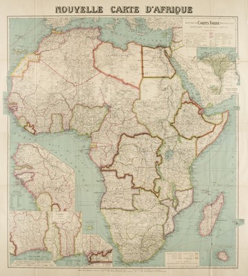 Lot 133 - Africa. A collection of 14 Folding Maps, late 19th & early 20th century