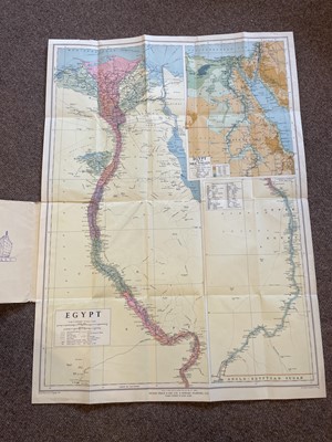 Lot 133 - Africa. A collection of 14 Folding Maps, late 19th & early 20th century