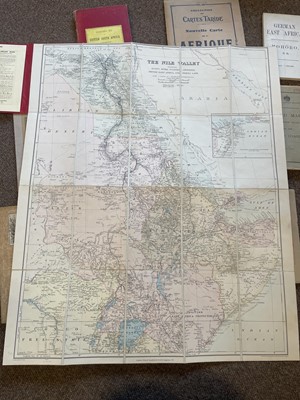 Lot 133 - Africa. A collection of 14 Folding Maps, late 19th & early 20th century