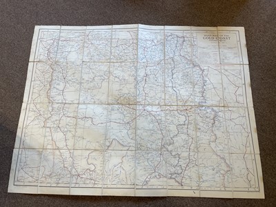 Lot 133 - Africa. A collection of 14 Folding Maps, late 19th & early 20th century