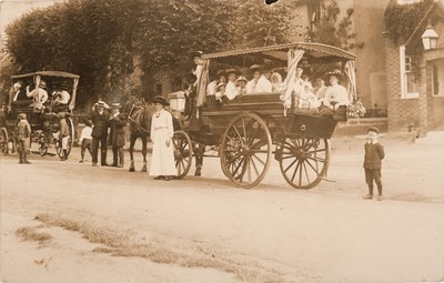 Lot 221 - Social History postcards. A group of 64 social history postcards, pre-1920