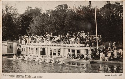 Lot 211 - Oxford postcards. A collection of 95 Oxford postcards, pre-1920
