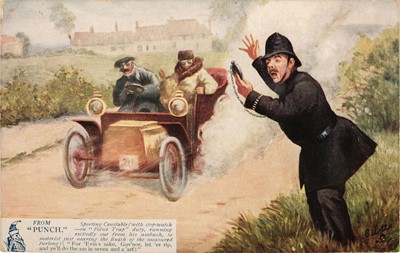 Lot 192 - Comic postcards. A group of 75 early comic postcards including sets, pre-1920