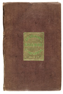 Lot 136 - Bradshaw (George). Bradshaw's Railway Companion, containing the Times of Departure, Fares...