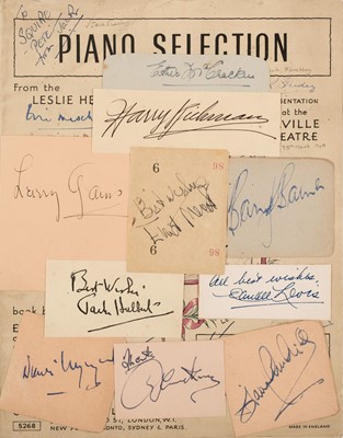 Lot 421 - Entertainment Autographs. A collection of over 160 autograph items