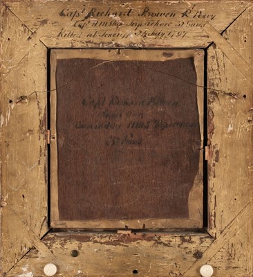 Lot 3 - Bowen (Richard, 1761-1797), British officer of the Royal Navy. Head and shoulders portrait...