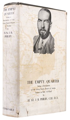 Lot 60 - Philby (Harry St. John). The Empty Quarter, 1st edition, London: Constable & Company, 1933