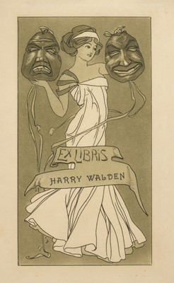 Lot 421 - German Bookplates. A collection of approximately 100 German bookplates