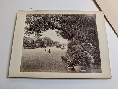 Lot 27 - India. A group of 20 albumen prints on card leaves, c. 1860/1870s