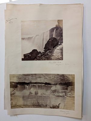Lot 48 - USA & Canada. A group of 24 albumen prints, c. 1880