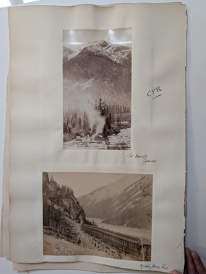 Lot 48 - USA & Canada. A group of 24 albumen prints, c. 1880