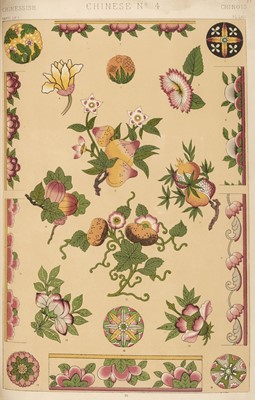 Lot 388 - Jones (Owen, illustrator). The Grammar of Ornament, London: Day and Son, 1868