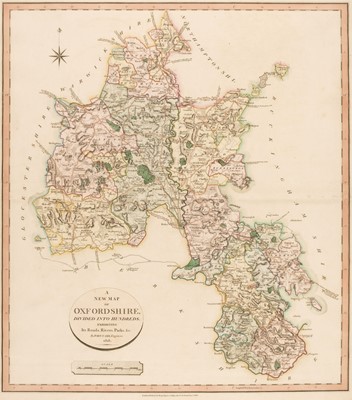 Lot 107 - Cary (John). A Collection of 15 maps of Midland Counties, 1819-21