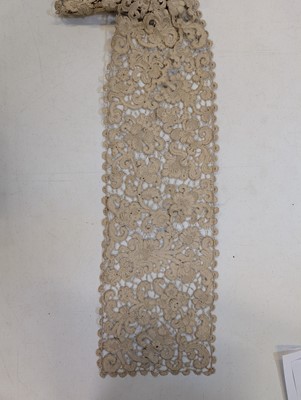 Lot 459 - Lace. Four large pieces of Venetian Gros Point, probably 17th century