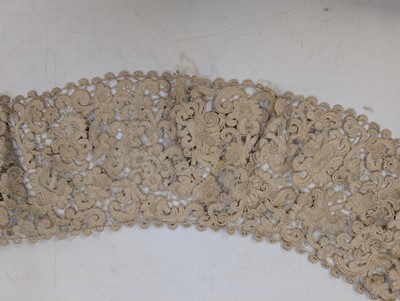 Lot 459 - Lace. Four large pieces of Venetian Gros Point, probably 17th century