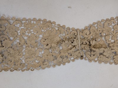 Lot 459 - Lace. Four large pieces of Venetian Gros Point, probably 17th century