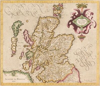 Lot 140 - Scotland. Mercator (Gerard), Scotia Regnum, circa 1615