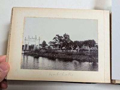 Lot 11 - China. A photograph album of 50 views of West Lake, Hangchow (Hangzhau)