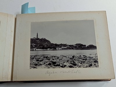 Lot 11 - China. A photograph album of 50 views of West Lake, Hangchow (Hangzhau)