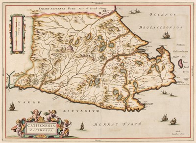 Lot 141 - Scotland. Pont (Timothy), Four Regional Maps, circa 1654