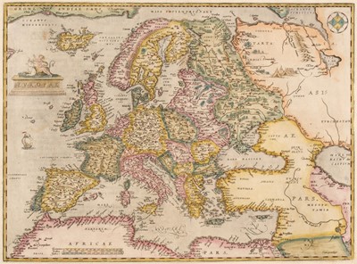 Lot 118 - Europe. Ortelius (Abraham), Europae, [1570-75]