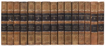 Lot 299 - Shakespeare (William). Plays and Poems, 15 volumes, 1832-34