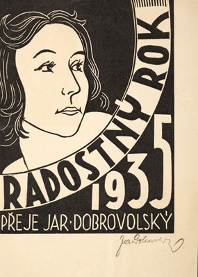 Lot 416 - Czech Bookplates. A colleciton of approximatley 300 ex-libris, late 19th or early 20th century