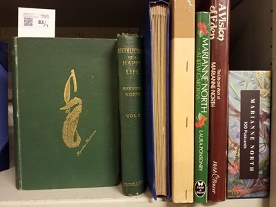 Lot 83 - North (Marianne). Recollections of a Happy Life, 1892..., and others