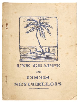 Lot 93 - Wynburne (V. B., editor). Une Grappe de Cocos Seychellois, 1st edition, December 1949