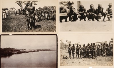 Lot 89 - Nigeria. A collection of approximately 90 photographs of Nigerian people and scenes